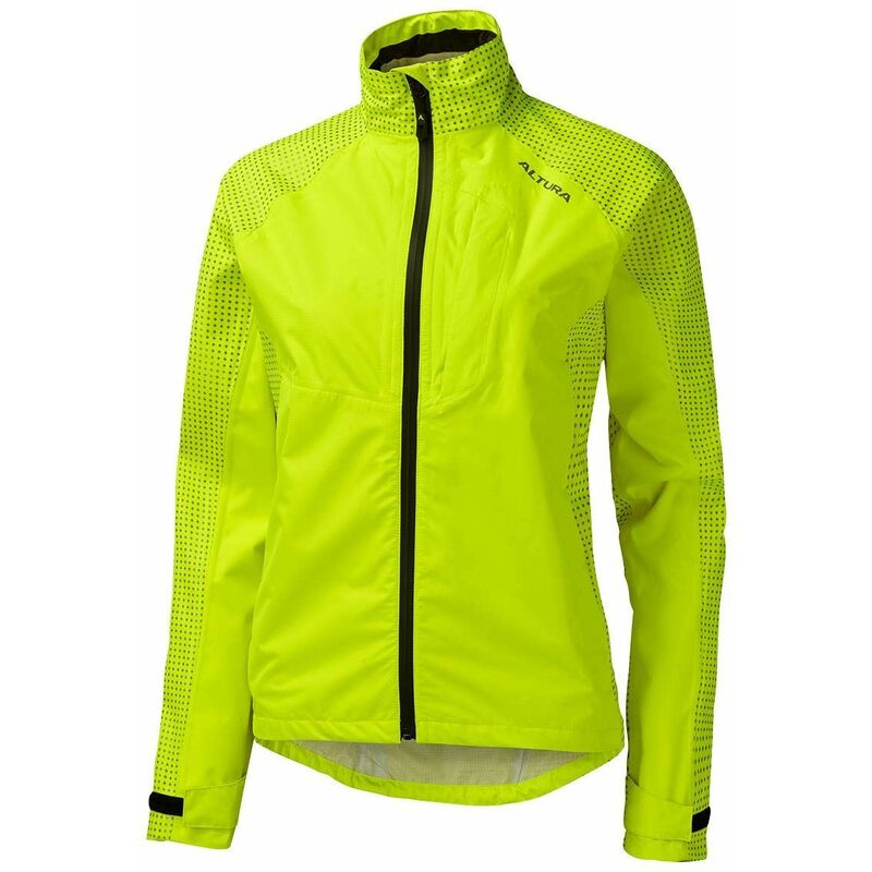 Nightvision storm women's waterproof jacket 2020: hi-viz yellow 16 AL22WTW2NV - Altura