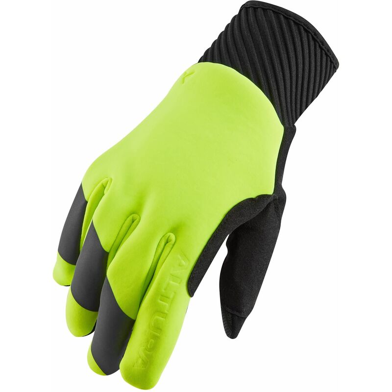 Altura - windproof nightvision gloves 2021: yellow l AL18NVIWIN1