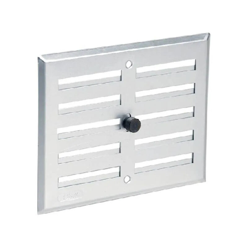 Nicoll - Alu anodise gris avec fermeture rectangulaire 17x14