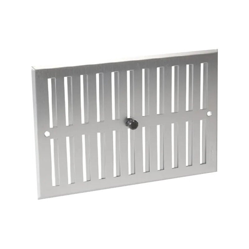 Nicoll - Alu anodise gris avec fermeture rectangulaire 17x25