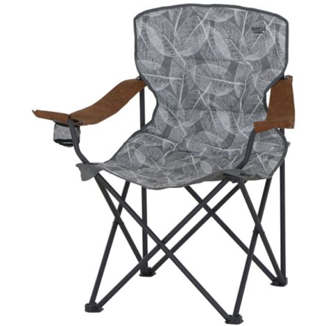 Alu-Campingfaltsessel Natura PU-Leder