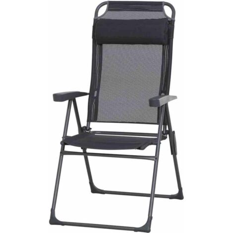 Alu-Campingsessel Comfort Alugestell, Textilgewebe