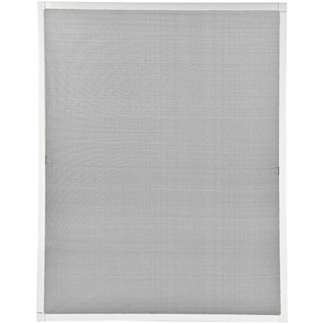 Alu Fliegengitter Fenster Mückenschutz Insektenschutz 120x140 cm weiß