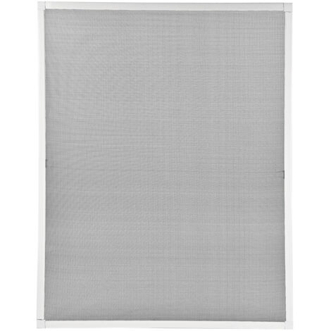 Alu Fliegengitter Fenster Mückenschutz Insektenschutz 130x150 cm weiß