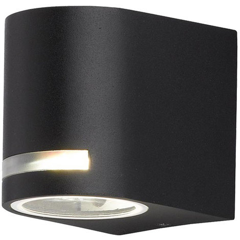 Design Aussen Wand Spot Strahler Up Down Lampe Ip44 Bewegungsmelder Edelstahl Alu