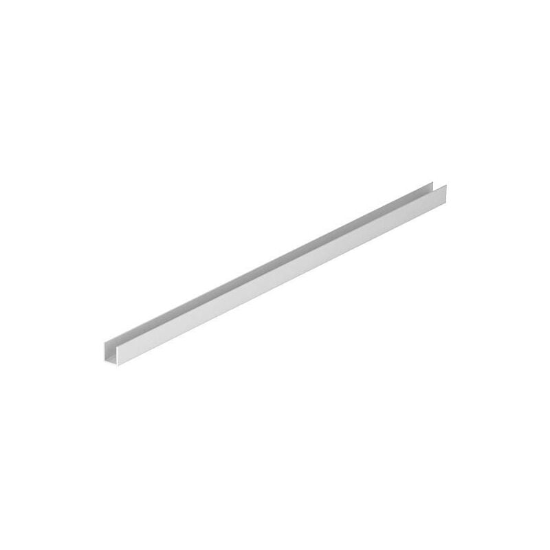 Hamberger Sanitary - Alu rail sol pour Walk-In paroi douche pour verre 8 mm 10x10x1650 mm