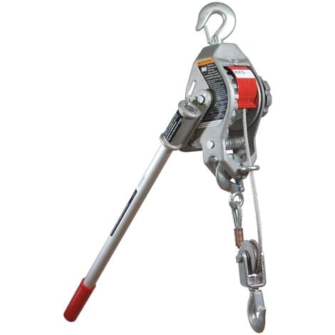 HFS Alu-Stahleinzug (Kabelzug) C400 H Hakenanzahl 3 Hubleistung 773 kg Seillänge 6m