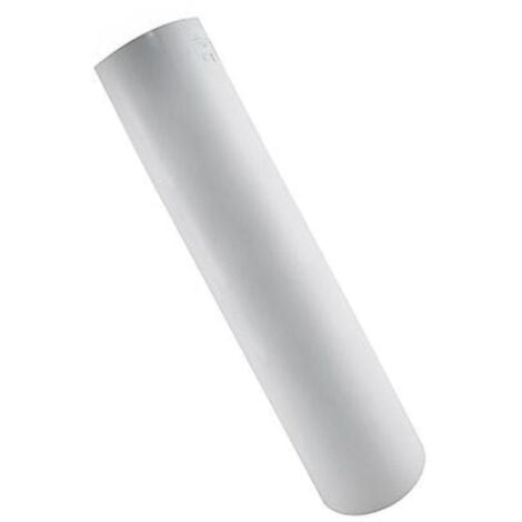 ALU-STAR tubo liso 500  125mm diametro , Tubo liso 125 ALU STAR Blanco 500 mm. - Aluminio. - Tamaño: 125 mm x 500 mm. - Blanco. - 450 g. - Conducto de evacuación de humos fabricado