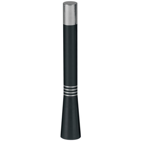 Alu-Tech Micro1, stelo antenna - Ø 5 mm - Nero