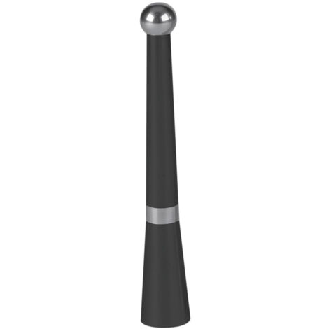 Alu-Tech Micro2, stelo antenna - Ø 5 mm - Nero