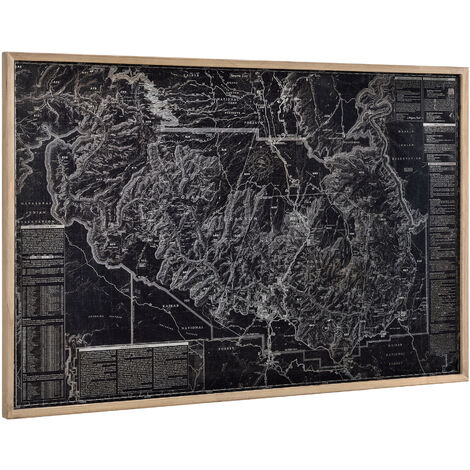 Alu Wandbild 70x50cm GERAHMT Flugzeug Bild Technische Zeichnung