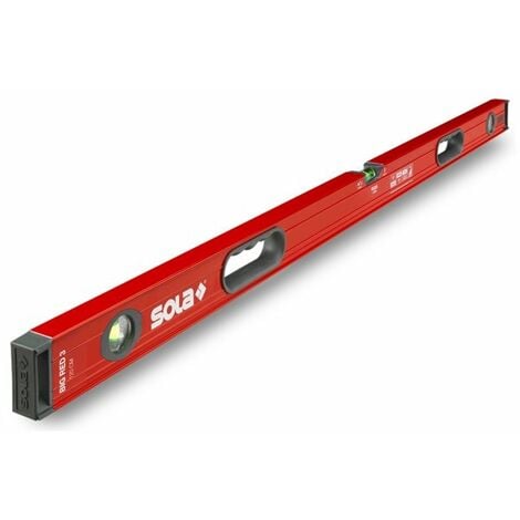 Alu Wasserwaage mit Handgriffen Big Red 3 180cm