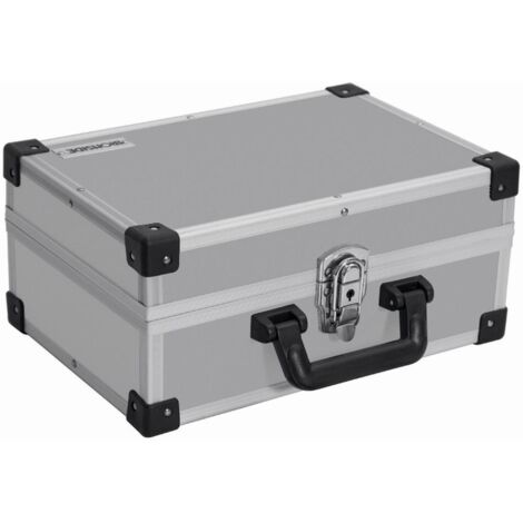 Alu-Werkzeugkoffer silber 33 x 23 x 15 cm