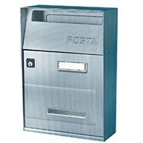 Alubox Effe F1 Cassetta Posta Inox Tdl