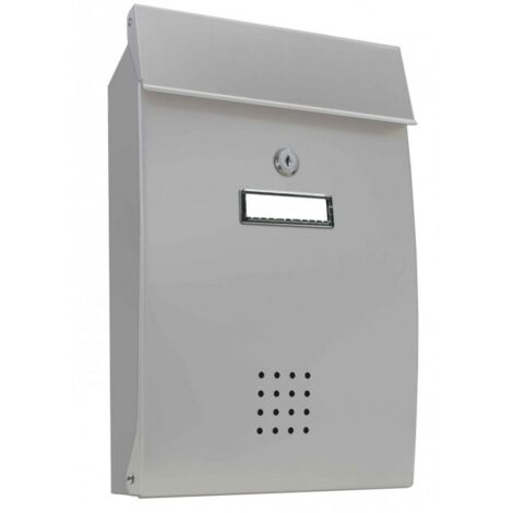 Alubox Lifter Pechino Cassetta per Posta Argento