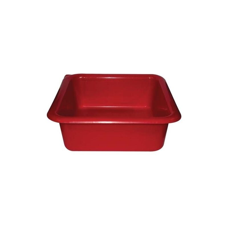 

Aluminio Et Plastique Cc24 R - Bañera Cuadrada (3 L), Color Rojo