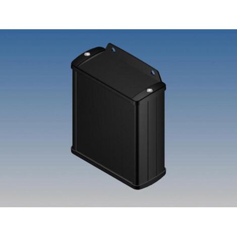 Aluminio Housing - Negro - 100 X 85,8 X 36,9 Mm - With Flange