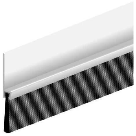 Aluminio Joint Puerta Inferior 70 Ibs 250Cm Cepillo Altura 29Mm