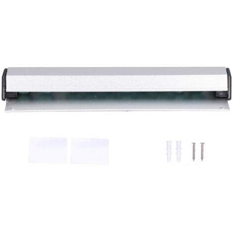Aluminium Alloy Ticket Rack Wall Mounted Slide Check Rack Kitchen Order Holder Rack for RestaurantLength 20cm / 7.9in