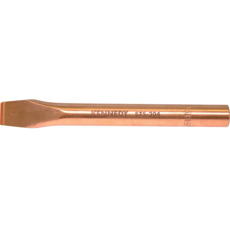Kennedy - Pro 20 x 200mm Spark Resistant Flat Cold Chisel Al-Br