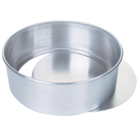 Aluminium Cake Tin With Removable Base 200mm - CD479