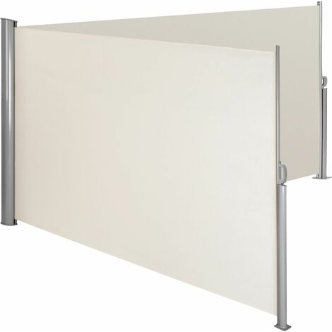 Aluminium double side awning privacy screen - privacy screen, garden privacy screen, patio awning