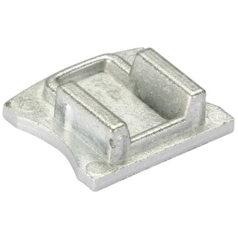 ALUMINIUM END CAP FOR SLIMLINE 15 MM LED PROFILE WITHOUT CABLE HOLE - SILVER VELLEMAN EC-SL15-H3