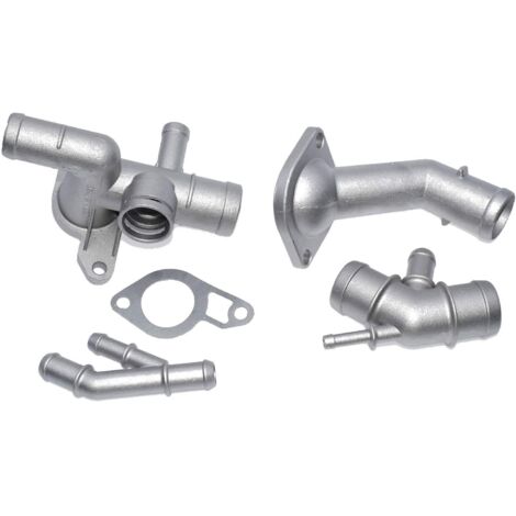 Aluminium Engine Cooling Coolant Flange Hose Kit For VW Golf Jetta Audi A3 TT