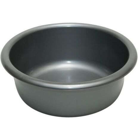 ALUMINIUM ET PLASTIQ - Cuvette ronde ø28cm 4l silver