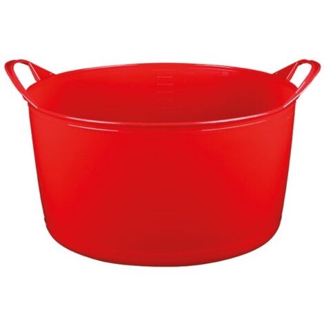 ALUMINIUM ET PLASTIQ - Panier souple multi-usages 15L rouge
