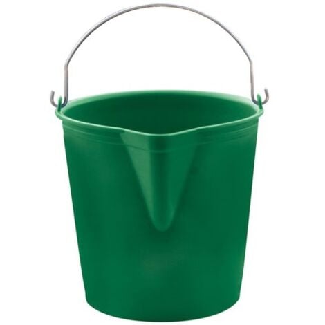 ALUMINIUM ET PLASTIQ - Seau à bec 17l vert