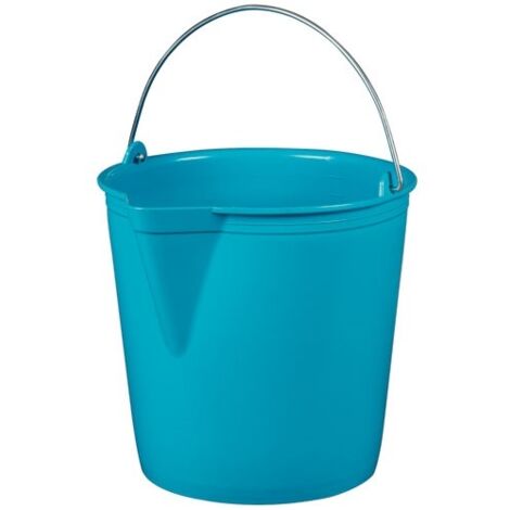 ALUMINIUM ET PLASTIQ - Seau à bec ø29cm 13l bleu Green Line