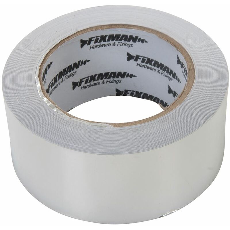 Fixman Aluminium Foil Tape - 50mm x 45m