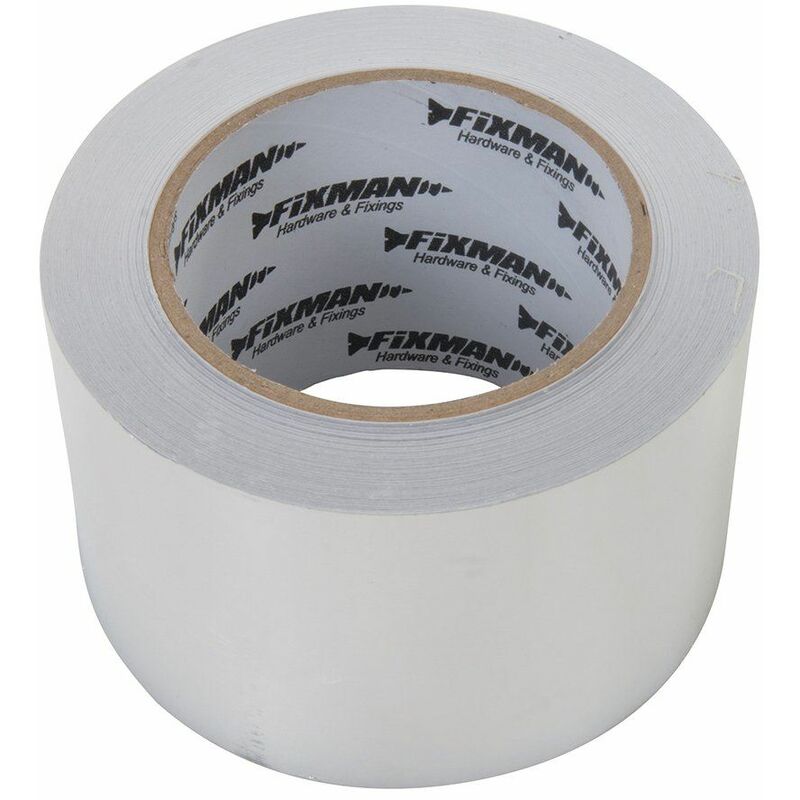 Aluminium Foil Tape 75mm x 45m 190808 - Fixman