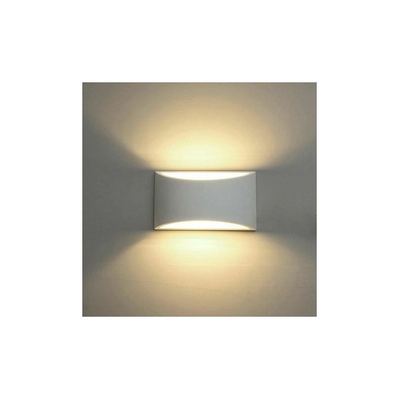 Aluminium led applique murale moderne minimaliste chambre htel chevet applique murale blanc chaud blanc lumiére blanc 7W lumiére blanche chaude