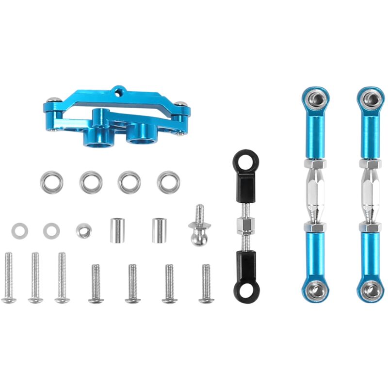 Image of Aluminium Legierung Lager Kurbel Lenk Satz für TT02B TT-02B 1/10 rc Auto Upgrade Teile ZubehöR