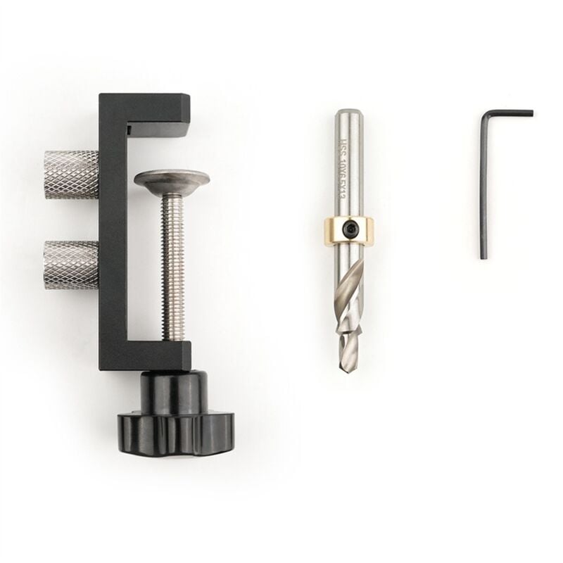 Image of Aluminium Legierung Loch Bohren Assistent DIY Senkkopf Offene