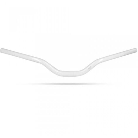 Aluminium-Lenker weiß 66,5 cm Oversize Ø28 mm TNT für Scooter 50
