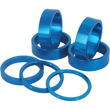 Aluminium-Lenkkopf-Distanzscheiben für Rennräder und Mountainbikes 1 1/8" (7 Stück)