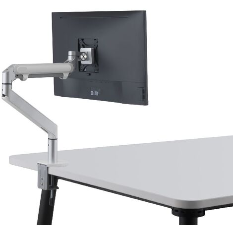 STEELBOXX Aluminium Monitor Schwenkarm Halter Tisch Halterung Bildschirm VESA Norm