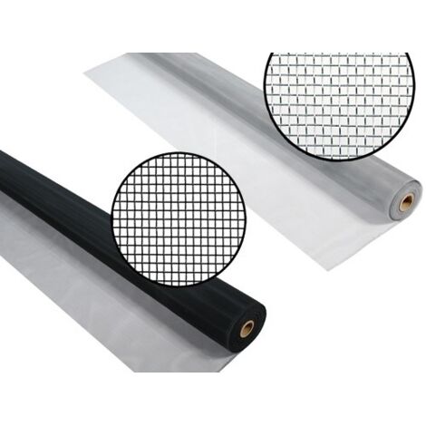 Aluminium -Moskitonetz Brilliant 30,5 mt. - Grey