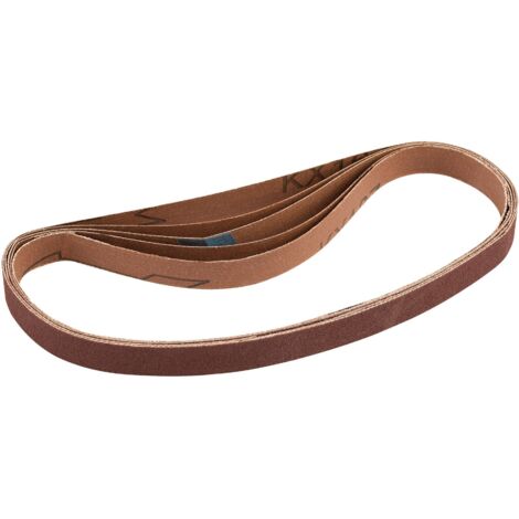 Aluminium Oxide Abrasive Belts, 13 x 457mm, 240 Grit (92452)