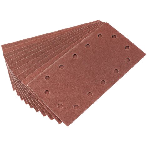 Aluminium Oxide Sanding Sheets, 115 x 227mm, 80 Grit (92312)