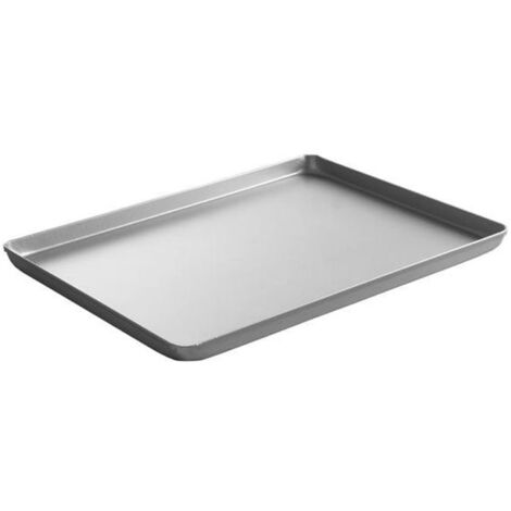Aluminium-Präsentationstablett für Bäckerei und Konditorei, 600 x 400 x 20 mm, silber - Hendi 808511