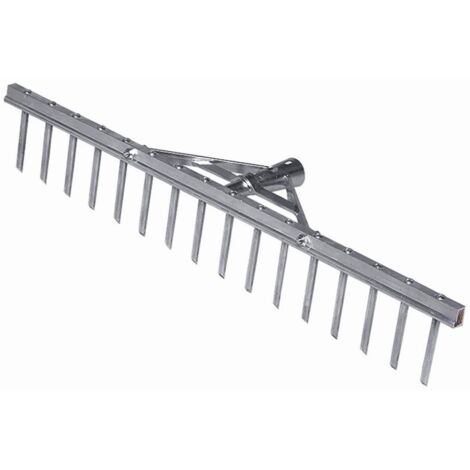 Aluminium-Rechen 16 Zinken Arbeitsbreite 62 cm