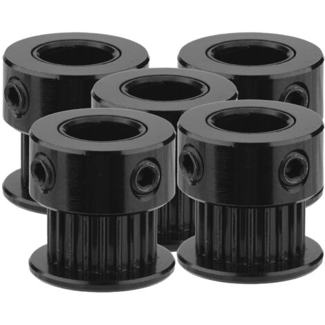 Aluminium-Riemenscheiben, 2GT, 6 mm breit, 20 Zähne für 3D-Drucker (8 mm Bohrung)