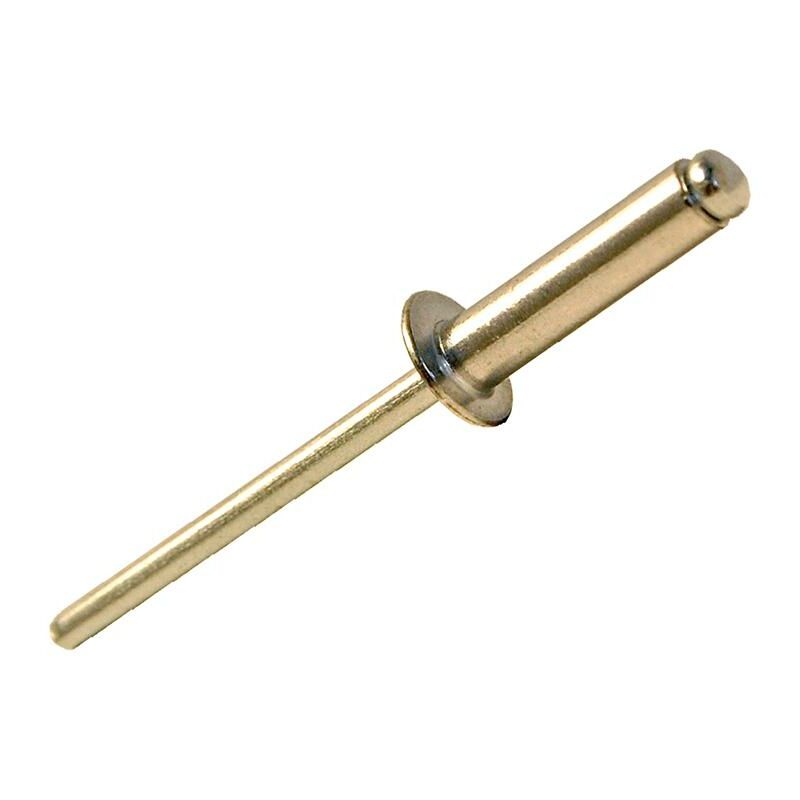 Aluminium Rivets 4.0 x 10MM Bag of 100 - Forgefix
