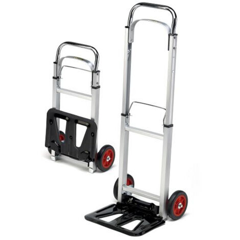 Aluminium Sackkarre klappbar 90kg Traglast Transportkarre Stapelkarre Handkarre Karre