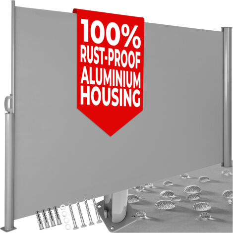 Aluminium side awning
