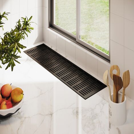 Aluminium Stegblech 150mm x 200mm  Braun eloxiert C4 Lüftungsgitter Heizungsdeckel